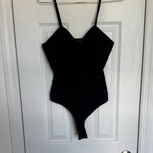 Studio F women’s  Black bodysuit with lace